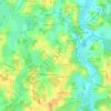 Carte topographique La Bascule, altitude, relief