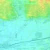 Carte topographique Les Grandes Rottes, altitude, relief