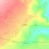 Carte topographique Za-Kpota, altitude, relief
