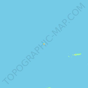 Carte topographique Narage Island, altitude, relief