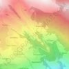 Carte topographique Vermian, altitude, relief