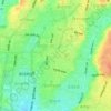 Carte topographique Naxal, altitude, relief