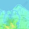 Carte topographique West Keansburg, altitude, relief
