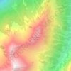 Carte topographique Elferspitze, altitude, relief