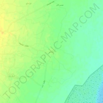 Carte topographique Igdir, altitude, relief