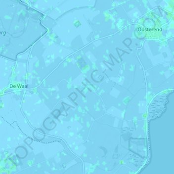 Carte topographique Spang, altitude, relief