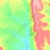 Carte topographique Malaguilla, altitude, relief
