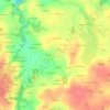 Carte topographique Squern, altitude, relief