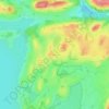 Carte topographique Greith, altitude, relief