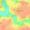 Carte topographique Le Grand Bréau, altitude, relief