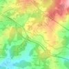Carte topographique Dacón, altitude, relief