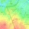 Carte topographique Bras, altitude, relief
