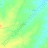 Carte topographique Bedee, altitude, relief