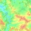 Carte topographique Le Crignolet, altitude, relief