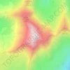 Carte topographique Signal du Petit Mont Cenis, altitude, relief