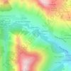 Carte topographique Praz Collet, altitude, relief
