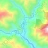 Carte topographique Burtibāng, altitude, relief
