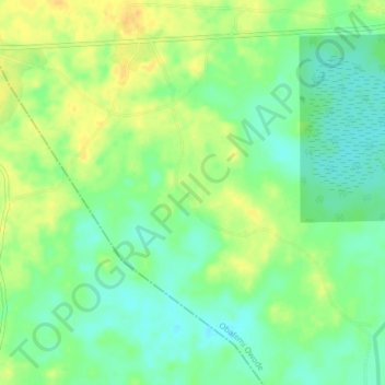 Carte topographique Lukosi, altitude, relief