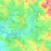 Carte topographique Mante, altitude, relief