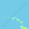 Carte topographique Mabui Islet, altitude, relief