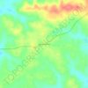 Carte topographique Mount Herman, altitude, relief
