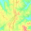 Carte topographique Silerville, altitude, relief