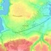 Carte topographique Plounez, altitude, relief