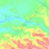 Carte topographique Tassila تاسيلا, altitude, relief