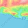 Carte topographique Hambury Tout, altitude, relief
