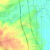 Carte topographique Sisavat, altitude, relief