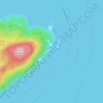 Carte topographique 2, altitude, relief
