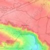 Carte topographique Roussigny, altitude, relief
