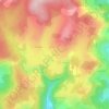 Carte topographique Les Pras, altitude, relief
