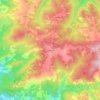 Carte topographique Cimaferle, altitude, relief
