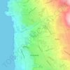 Carte topographique Λέμπα, altitude, relief