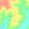 Carte topographique Supa, altitude, relief