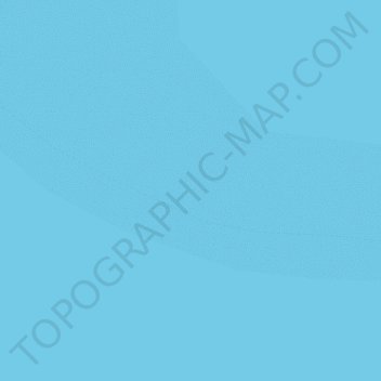 Carte topographique Banc de Tokorua, altitude, relief