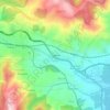 Carte topographique Tebabkha, altitude, relief