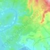 Carte topographique Lore-Toki, altitude, relief