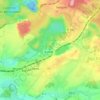 Carte topographique Basse Normandie, altitude, relief