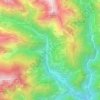 Carte topographique Riva, altitude, relief