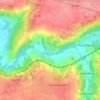 Carte topographique Tresmes, altitude, relief