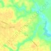 Carte topographique Charleston, altitude, relief