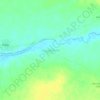 Carte topographique Linguere Paffa, altitude, relief