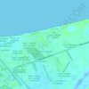 Carte topographique FRACC. RESIDENCIAL DEL LAGO, altitude, relief