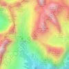Carte topographique Le Pope, altitude, relief