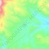 Carte topographique Başköy, altitude, relief