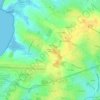 Carte topographique Les Hauts de l'Ajonc, altitude, relief