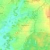Carte topographique Raderhorst, altitude, relief