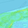Carte topographique West aan Zee, altitude, relief